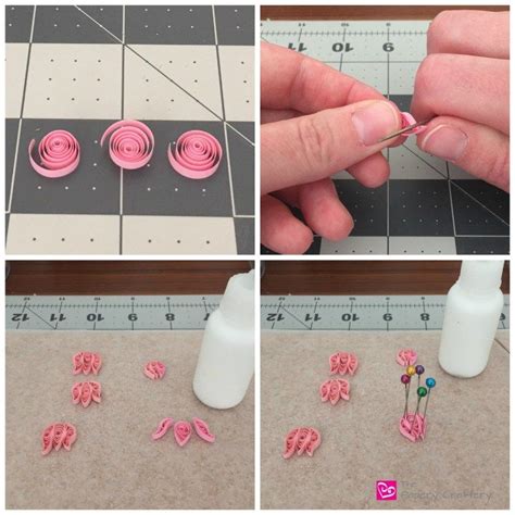 How To Make Simple Quilling Paper Flowers Lily Of The Valley The