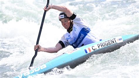 Cano Kayak Slalom Camille Prigent Vice Championne D Europe De Kayak