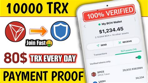 How To Claim Free Tron Trx On Trust Wallet Free Tron Mining How To