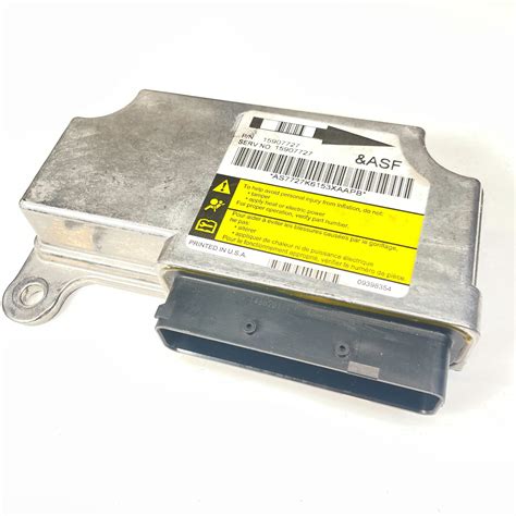 Hummer H Srs Sdm Derm Sensing Diagnostic Module Airbag Computer