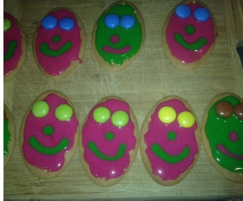 Smiley Face Biscuits