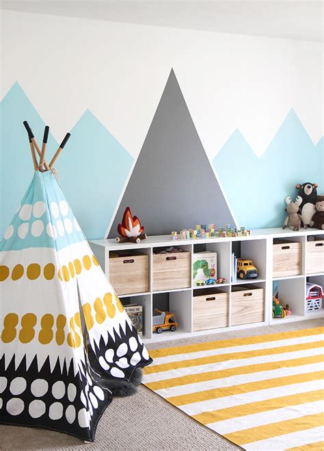 I SPY DIY DESIGN | Kid's Colorful Camp Playroom - I SPY DIY