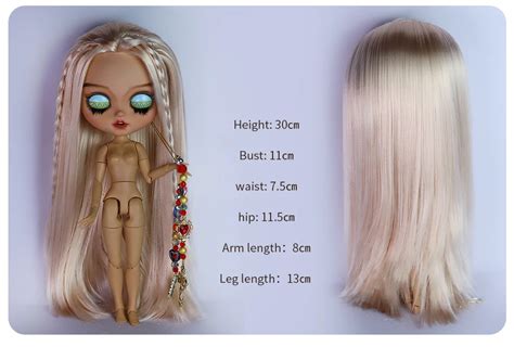 Jasmine Premium Custom Neo Blythe Doll With Blonde Hair Tan Skin Matte Captivating Face