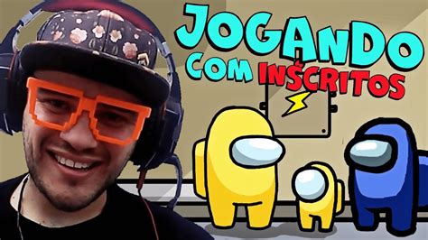 AMONG US AO VIVO LIVE JOGANDO INSCRITOSTREINAMENTO PARA O TORNEIO