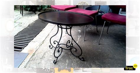 Achat Table Basse De Jardin Fer Forge Occasion Uccle Troc