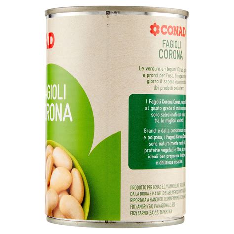 Fagioli Corona 400 G Conad In Vendita Online Conad