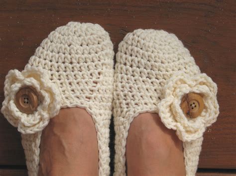 Adult Slippers Crochet Pattern Pdf Easy Great For Beginners Shoes