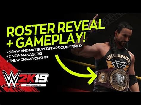 Wwe K Roster Reveal Superstars Confirmed New Gameplay Part