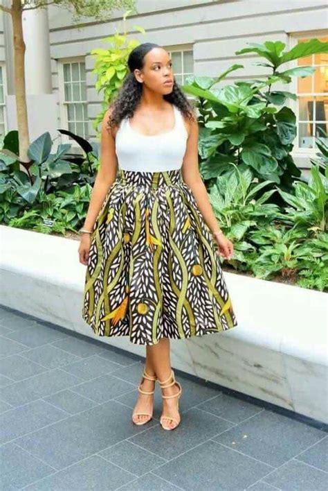 30 Latest Ankara Skirts Every Gorgeous Woman Should Wear Svelte Magazine