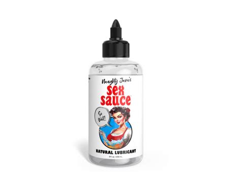 Naughty Jane S Sex Sauce Natural Lub 8oz