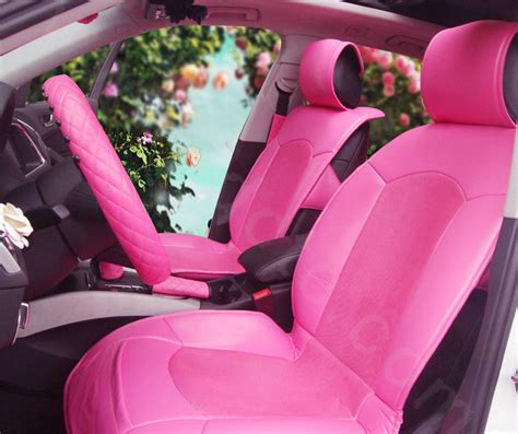 Buy Wholesale Fashion Cute Pu Leather Universal Car Seat Covers Female