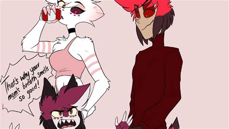 Angel Dust And Alastor Have A Child Part 1 Hazbin Hotel Comic Dub