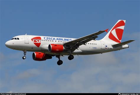 OK NEN Czech Airlines CSA Airbus A319 112 Photo By Koos Biesheuvel