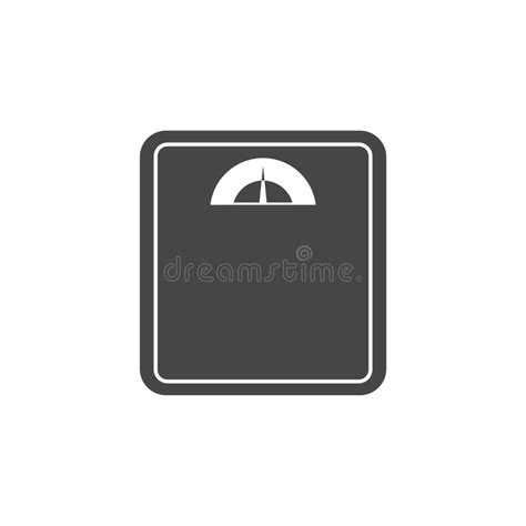 Bathroom Scale, Vector Bathroom Scale Icon Stock Vector - Illustration ...