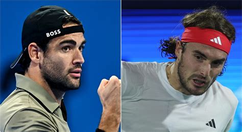 Berrettini Sfida Tsitsipas Nardi Contro Halys Due Azzurri Si Giocano