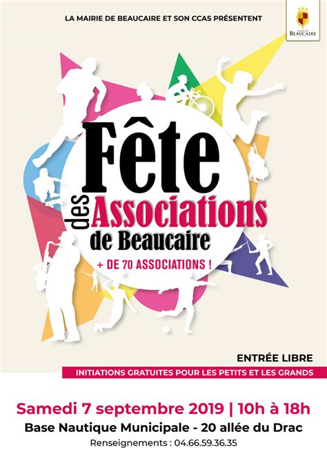 Affiche Fete Des Associations 2019 Le Site Officiel De La Ville De