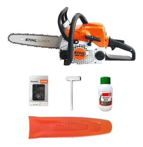 Motosserra Á Gasolina Stihl 30 1cc Ms 170 1 8cv Frete grátis