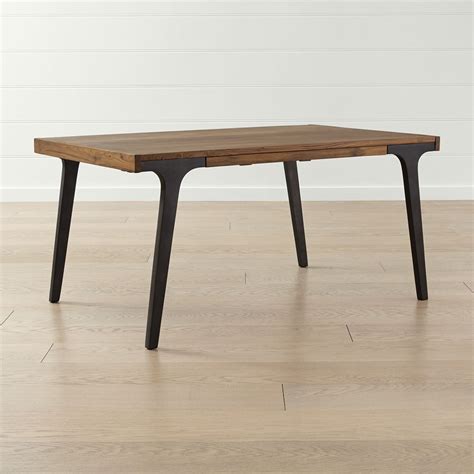 Lakin Recycled Teak Extendable Dining Table Crate And Barrel