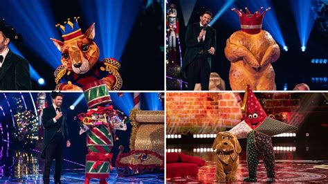 The Masked Singer: Christmas Special costumes in full as Maya Jama ...