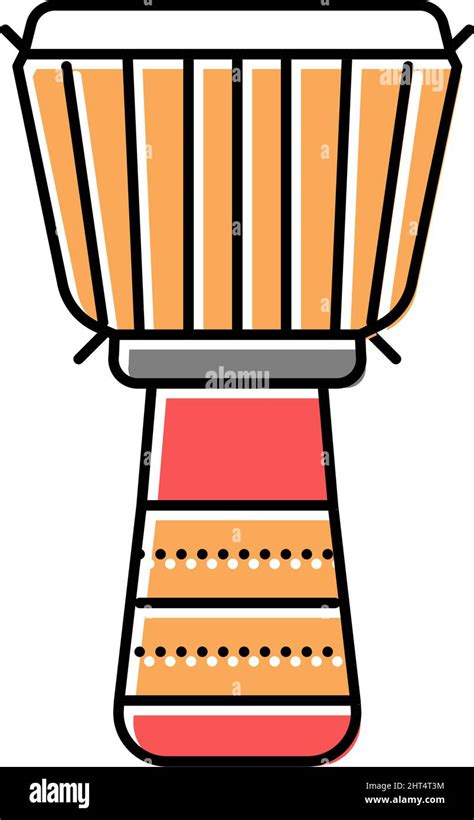 Djembe Bass Drum Stock Vector Images Alamy