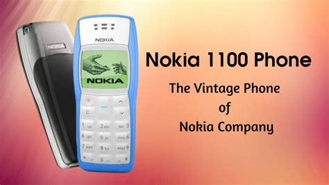 Nokia 1100 Mobile Phone Online Shopping - The PK Times