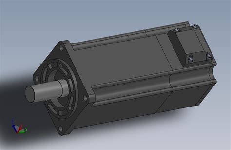 步科伺服电机sme60s 0040 30aak 3lkhsolidworks 2021模型图纸下载 懒石网