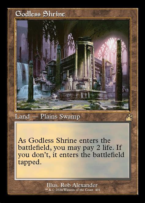 Godless Shrine Ravnica Remastered Variants Card Kingdom