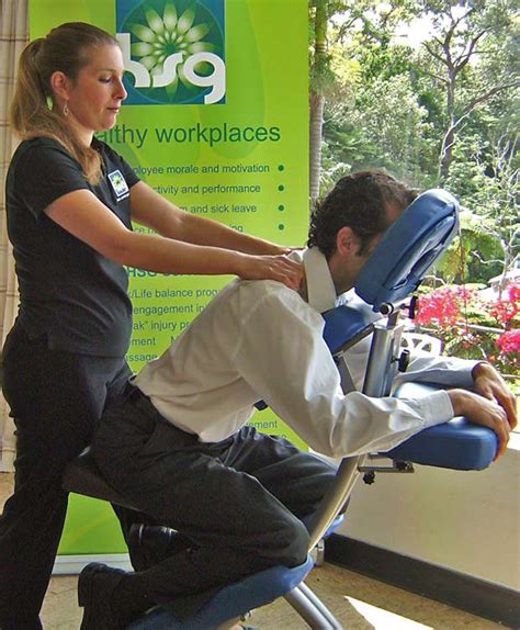 Corporate Massage Perth Workplace Massages Perth Seated Massage Perth