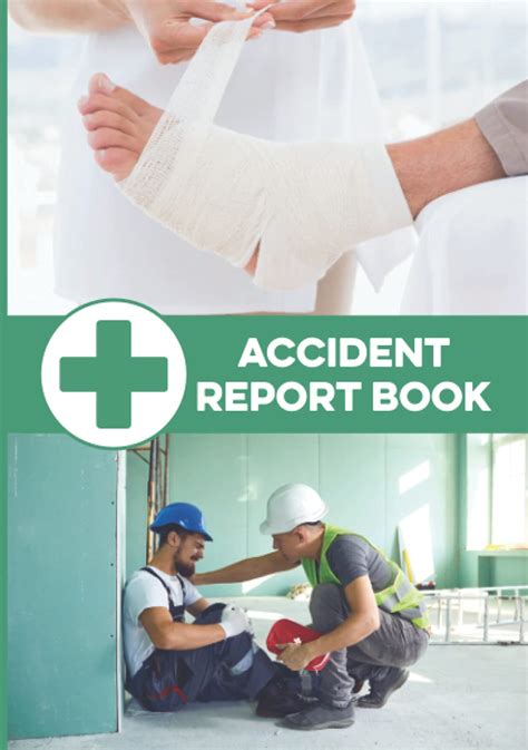 Accident Report Book HSE Compliant Accident Incident Record Log Book