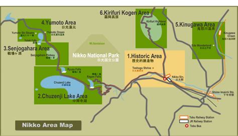 Nikko Japan Map