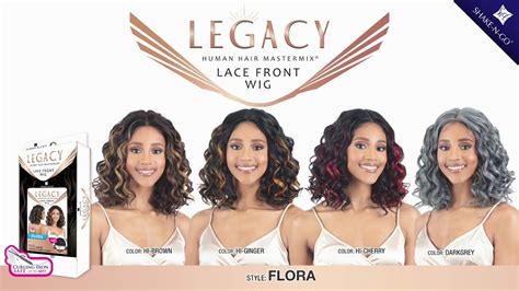 Legacy Human Hair Blend Lace Front Wig Flora Youtube