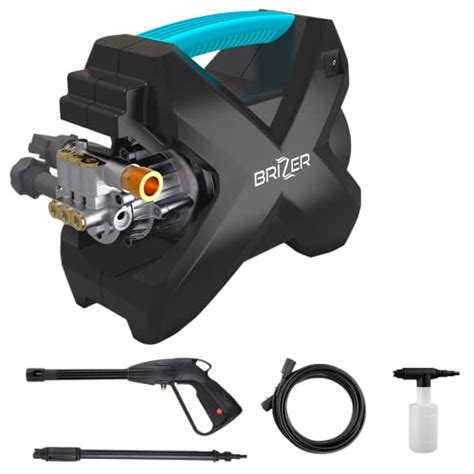 Brizer X100 Compact Electric Pressure Washer 1600 Psi16 Gpm Power Washer With Spray Gun