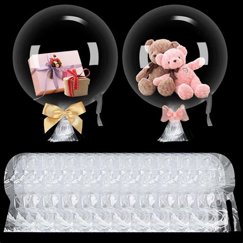 Amazon Momiuchear 20 Pcs Large Clear Balloons For Stuffing