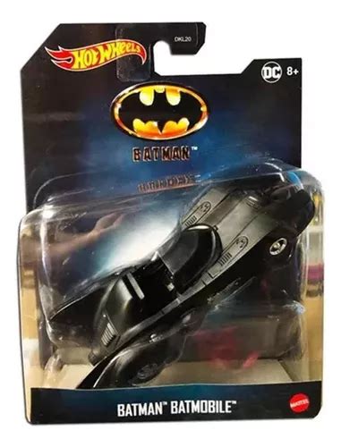 Miniatura Carro Batm Vel Batman Dc Hot Wheels Parcelamento Sem Juros