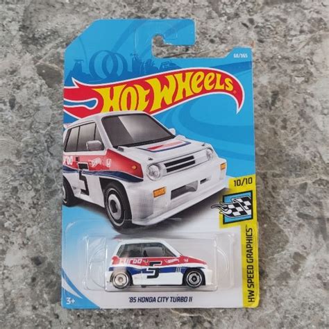 Hot Wheels Honda City Turbo II White HW SPEED GRAPHICT Shopee Philippines