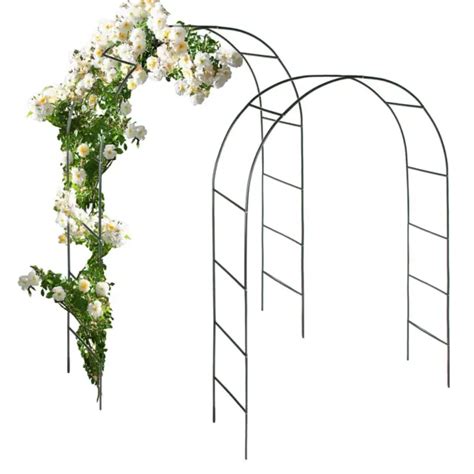 Arc Rose Set X Support Pour Plantes Grimpantes Arche Treillis Arche