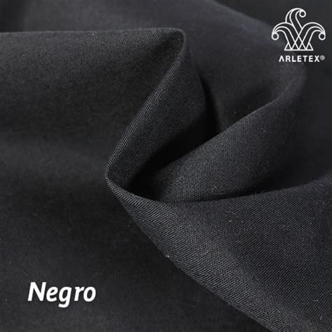 🏆 Tela Popelina Negra ⚫ Venta De Tela Por Mayoreo 👚 Arletex 📍