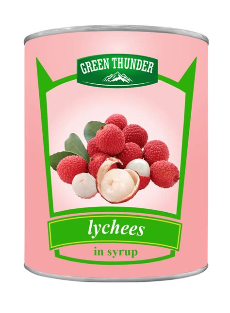 Canned Lychees