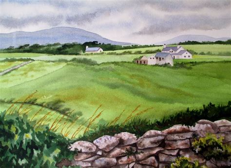 Irish Landscape By Carol Gangemi Landscape Irish Landscape