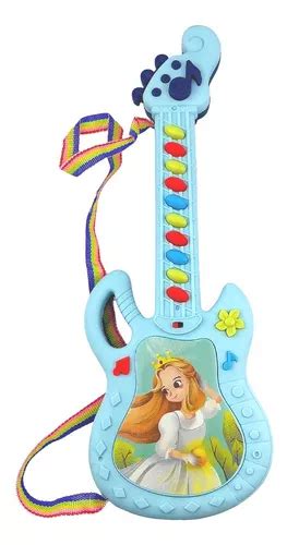 Guitarra Musical Brinquedo Infantil Princesas Pianinho Mercadolivre