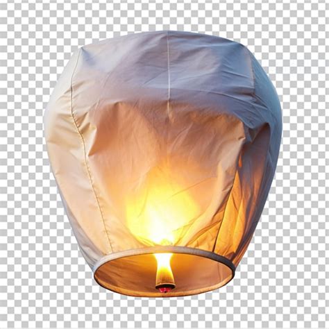 Premium Psd Bal O Sky Lantern On Transparent Background