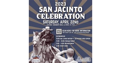 San Jacinto Museum and Battleground Announces San Jacinto Day ...