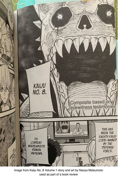 Graphic Novel Review Kaiju No 8 Volume 1 Story And Art By Naoya Matsumoto