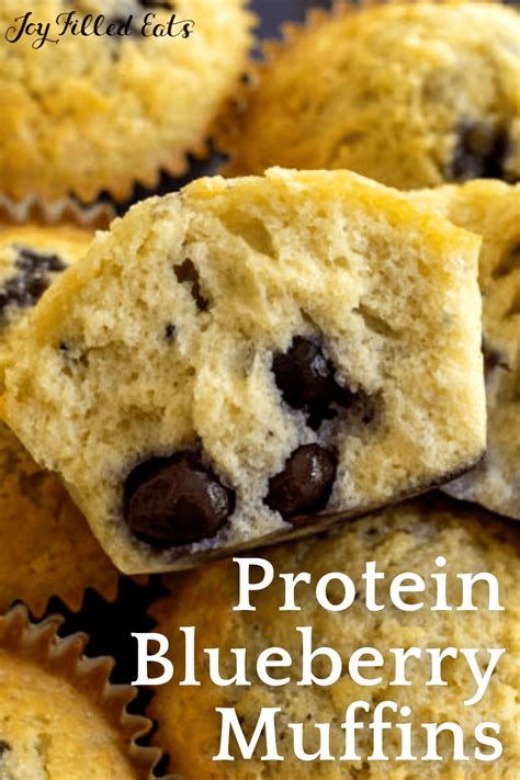 Blueberry Protein Muffins Easy Breakfast Recipe Joy Filled Eats