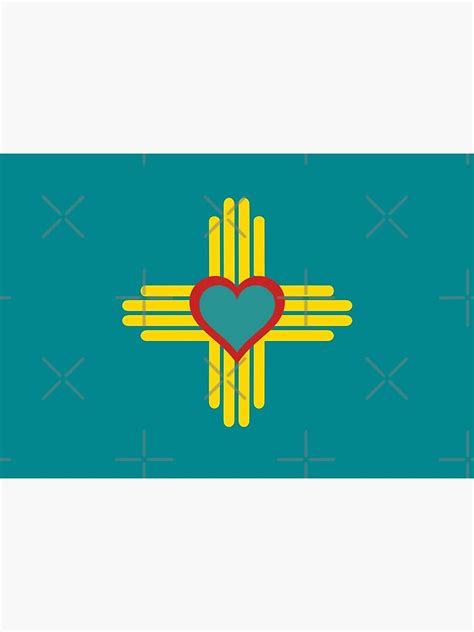 "New Mexico State Flag Zia Symbol" Mask for Sale by jodirm | Redbubble