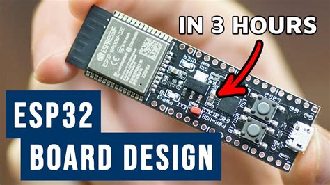 How To Make Custom ESP32 Board In 3 Hours Full Tutorial YouTube