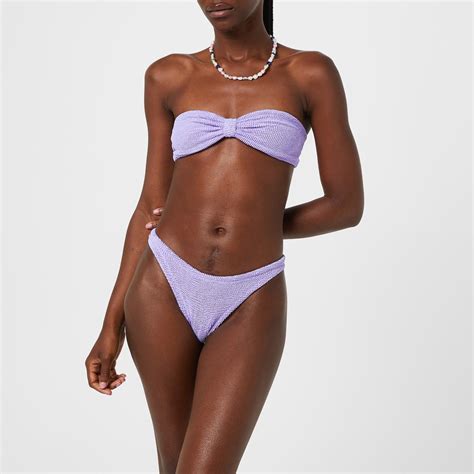 Hunza G Jean Bikini Women Lilac Flannels