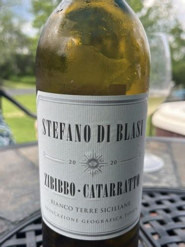 2020 Stefano Di Blasi Zibibbo Catarratto Vivino US