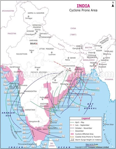 Tropical Cyclones Chakrawat In India