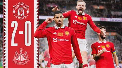 UNITED WIN AT WEMBLEY! 🏆🔥 | Man Utd 2-0 Newcastle | Highlights - Win ...